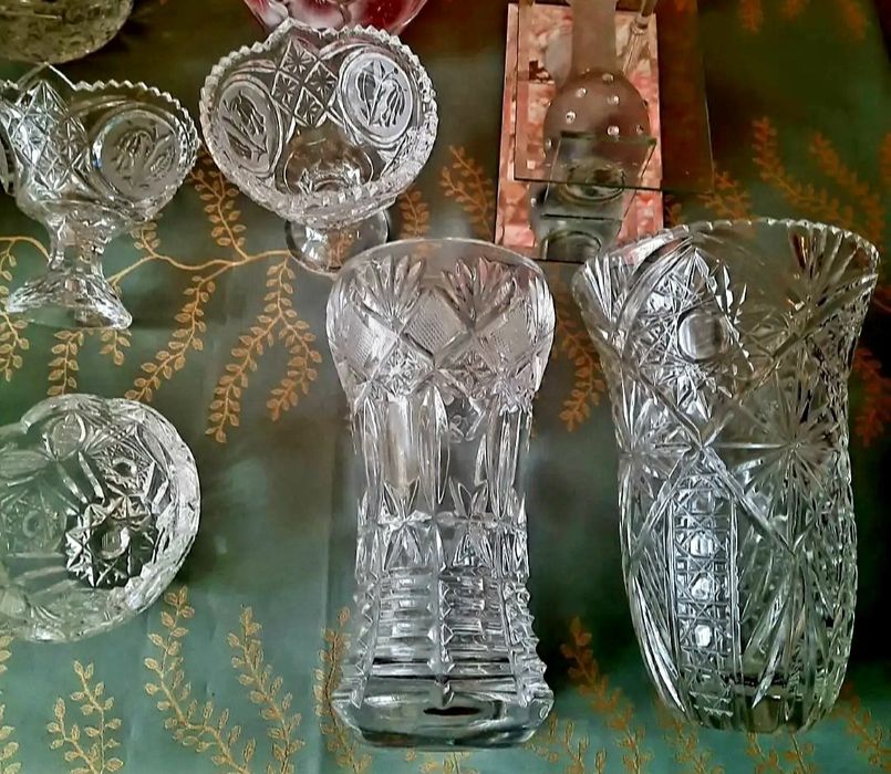 Ваза хрусталь.Чехия