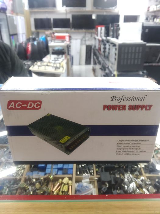 Блок питания 12в 10а для постоянного тока