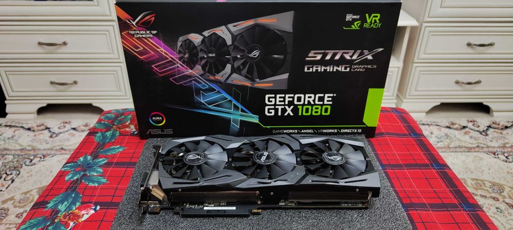 Asus GeForce GTX 1080 Strix 8Gb 256bit GDDR5X