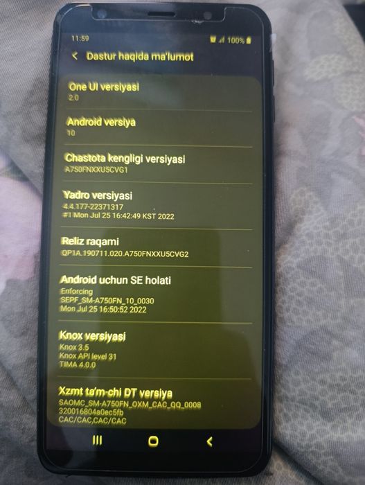 Samsung A7 2018 orginal