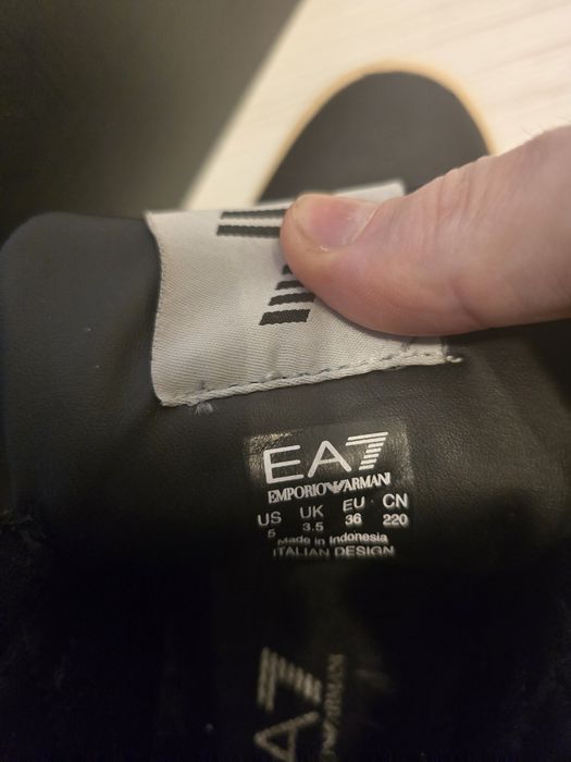 Ghete adidasi dama EA7 36 Emporio Armani Originale