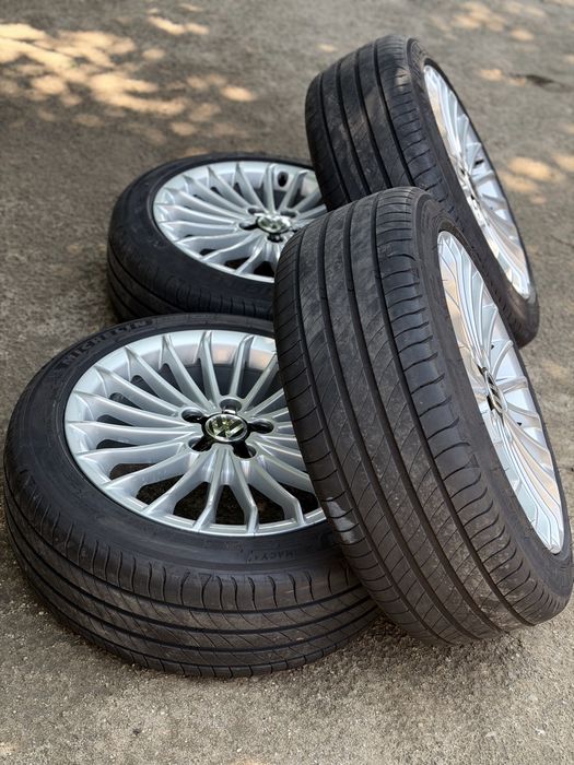 Jante 5x112 Anvelope Michelin 225/45/17 Vw,Audi,Seat,Skoda