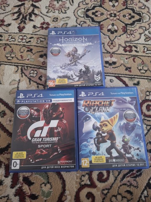 Диски на плейстейшн 4