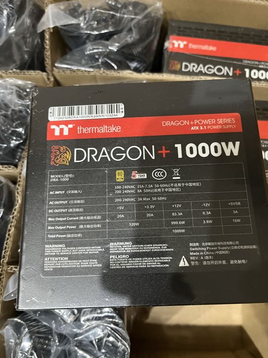 Блок питание Thermaltake 750W , 1000W 1200W!