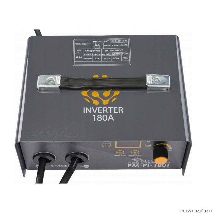 Redresor pentru baterii WET, GEL, AGM 180A 12/24 V Incarcator 30A,