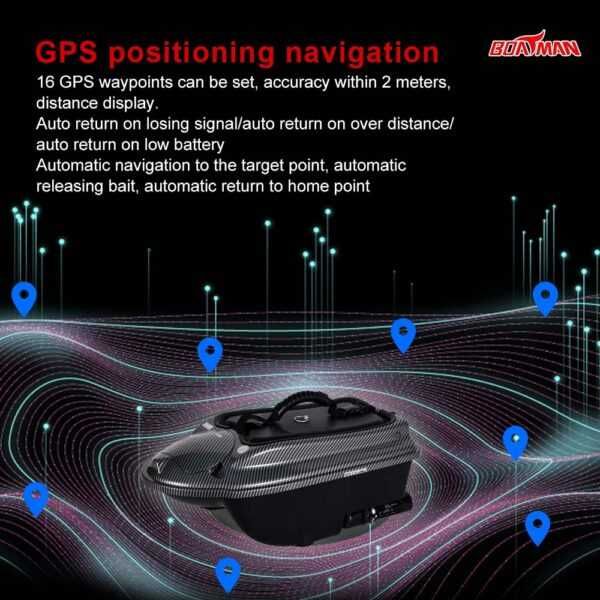 BOATMAN Actor Vulcan GPS Sonar – лодка за захранка с GPS и сонар