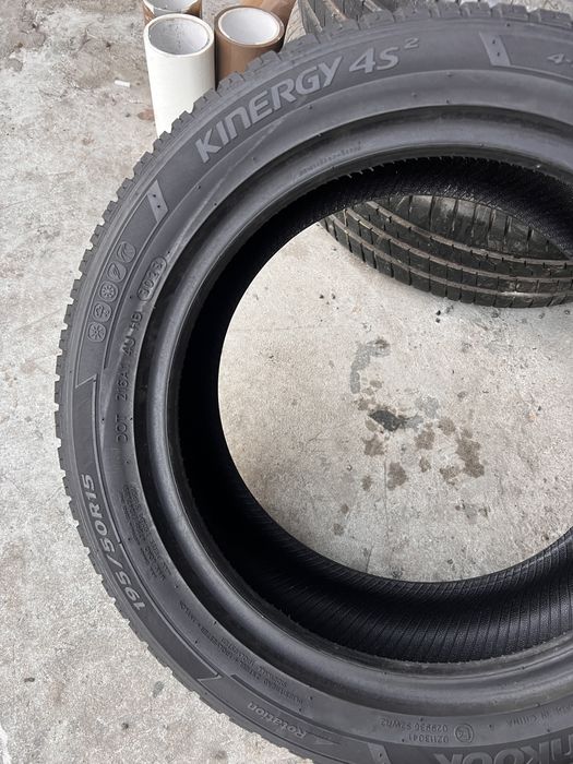 2 anvelope all season ca NOI 195/50/15 , Hankook , DOT 2023 , 7.4 mm