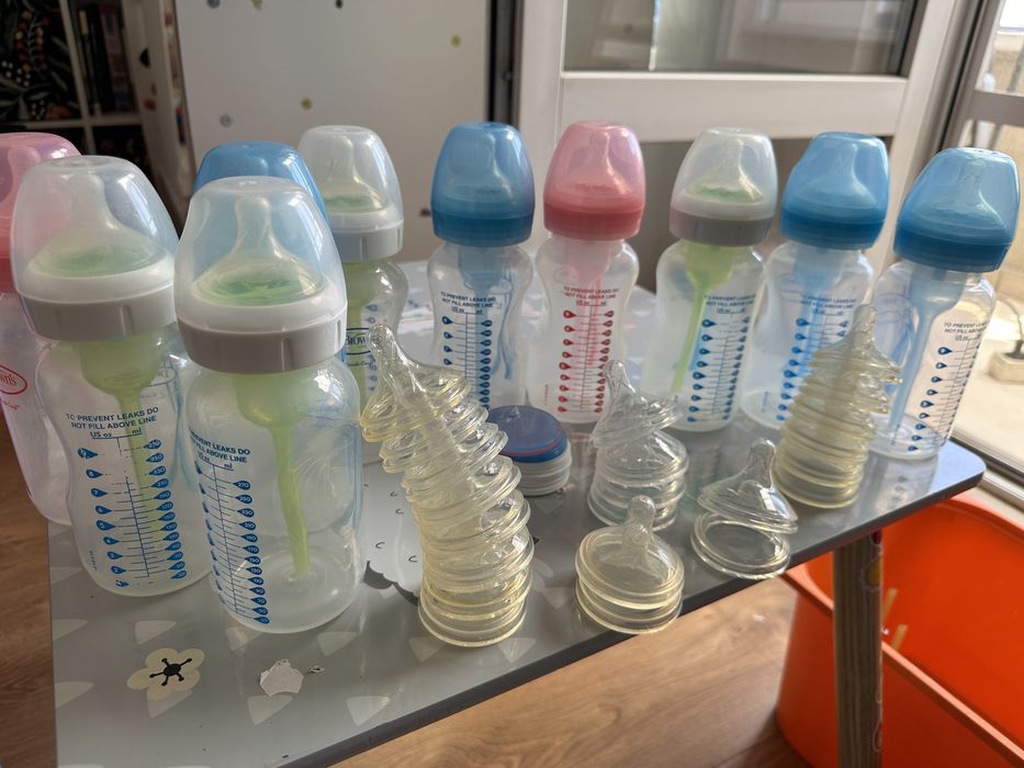 Dr Brown wide neck бебешки бутилки