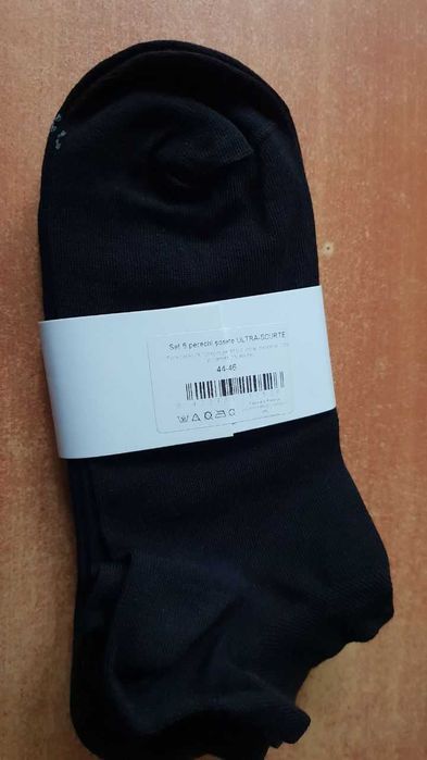 Sosete Laurmar bumbac 85% - 2 set-uri de 6 perechi, marimea 44-46