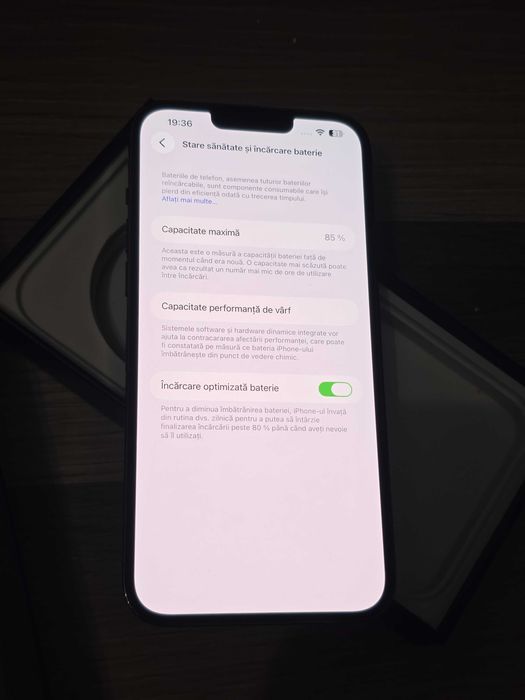 iPhone 13 Pro Max 256GB Graphite bateria 85%