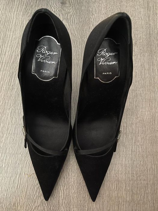 Туфли замшевые