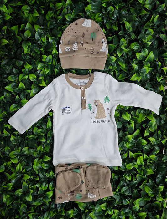 Комплект от памук 3 части