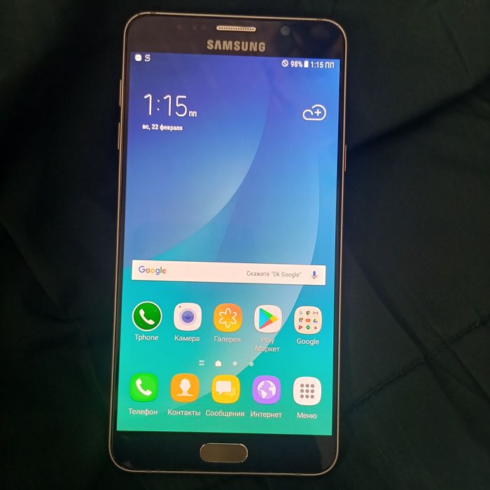 Samsung note5 64 g holati yahsh
