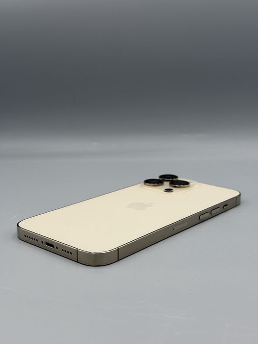 iPhone 14 Pro Max / 256 GB / Baterie 100% / Impecabil / Gold / Garantie un an