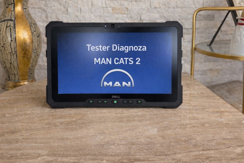 MAN CATS 2 Tester Diagnoză Camioane + Tabletă Dell Rugged