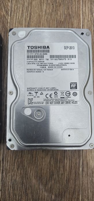 Жестки диск в хорошем состоянии