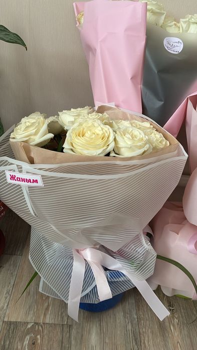 Цветы,белая роза