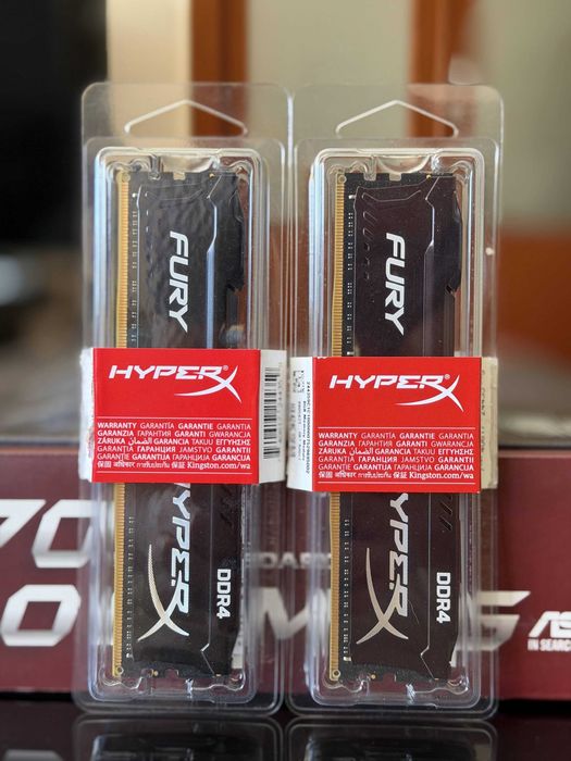 Memorie RAM HyperX Fury 16GB (2x8GB) DDR4 2400MHz CL15