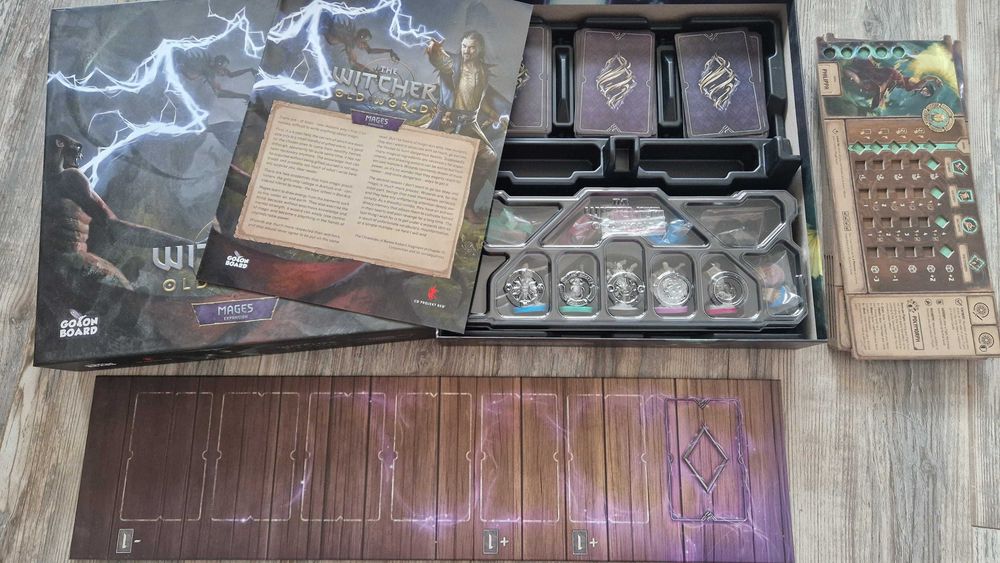 разширение Mages на настолната игра Вещерът: Старият Свят