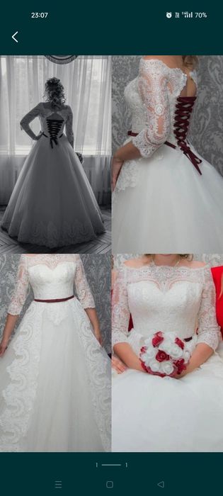 Продам свадебное платье
