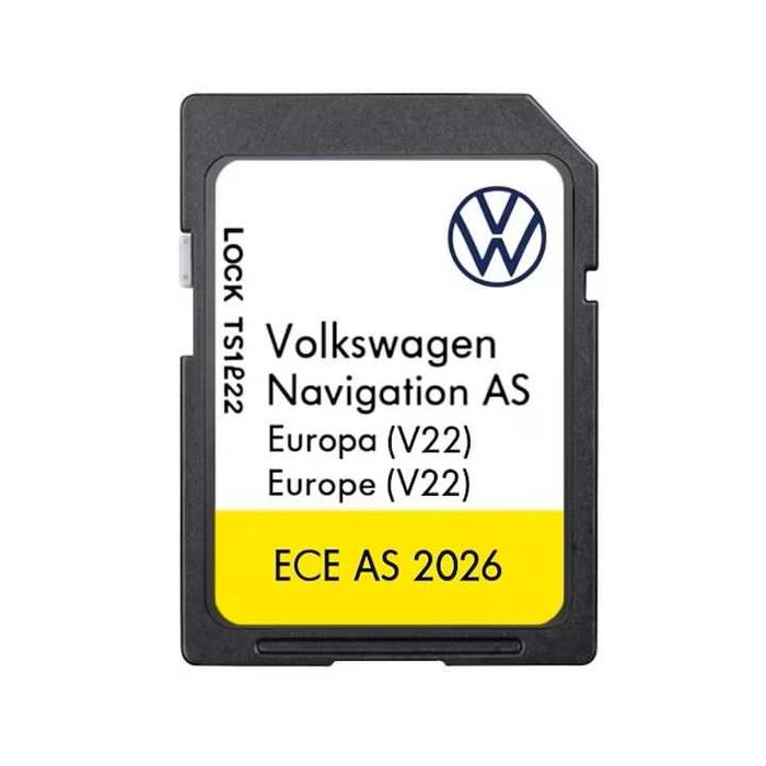 SD Card 32 GB Harta Navi Volkswagen DISCOVER MEDIA 2026 Passat Golf