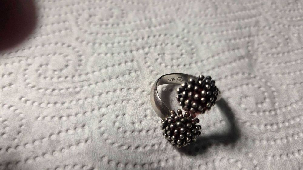 Inel vintage argint deosebit 3