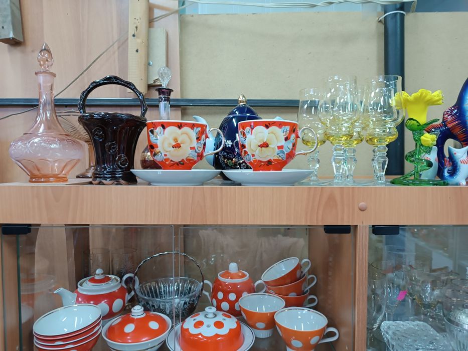 Посуда СССР разная