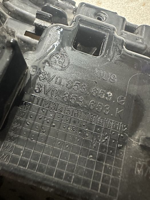 Grilă radiator skoda superb 3 facelift.