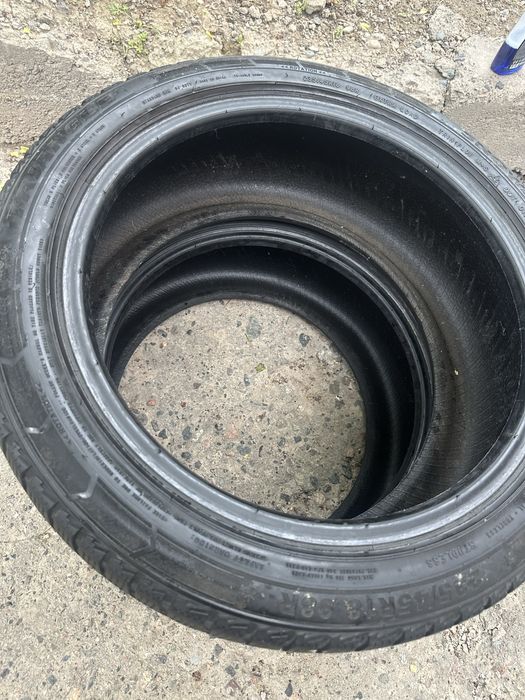 Продам 3 резины зимние Triangle 235/45/18.Б/у