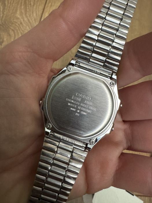 Casio A168WA унисекс часовник
