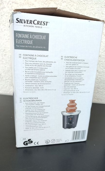 SILVERCREST fantana de ciocolata SSB 32 Al petrecere aniversare copii