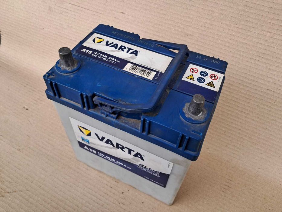 Daewoo Matiz Chevrolet Spark, baterie acumulator VARTA 12V 40AH