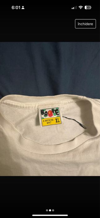 Tricou bape, original