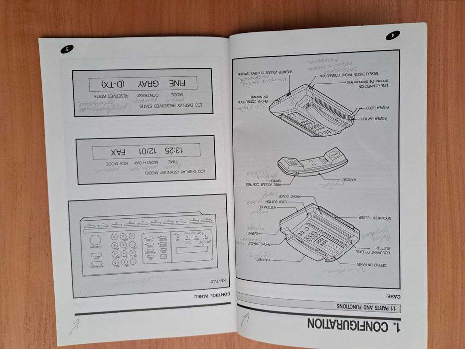 Аппарат факсимильной передачи Писем FAX DAEWOO.