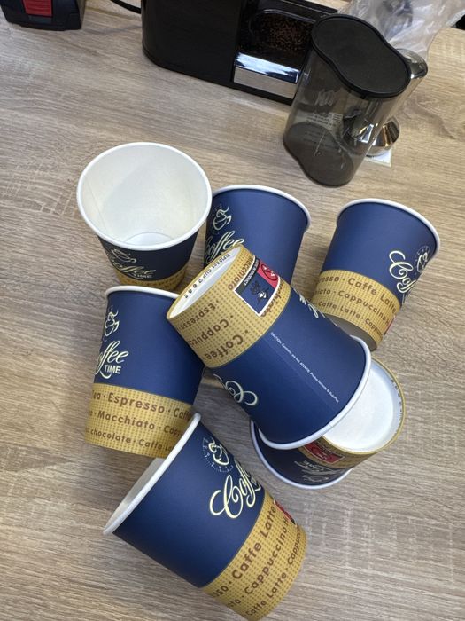 Pahare automate din carton 200ml 7oz