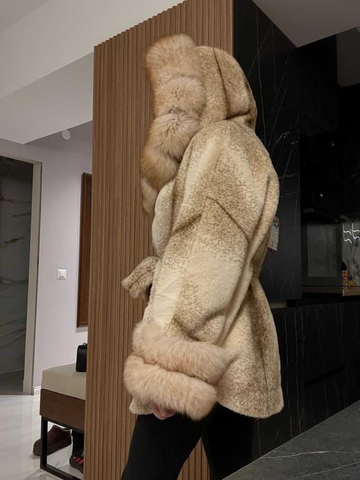 Blana naturala de vulpe NOU