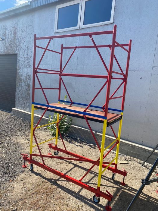 Прркат вышек тур, Леса с колёсами