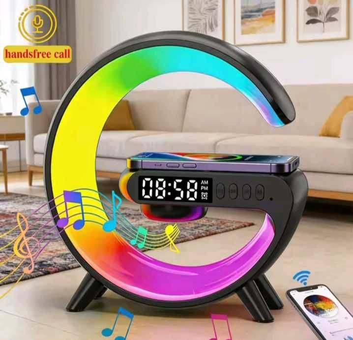 Incarcator bluetooth cu functie speaker,