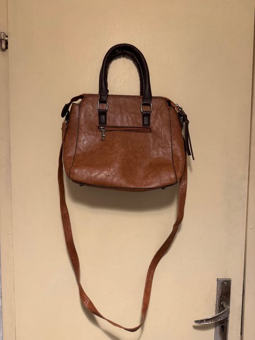 Чанта естествена кожа