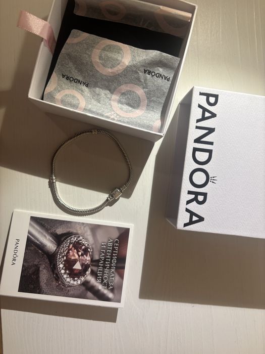 Сребърна гривна Пандора