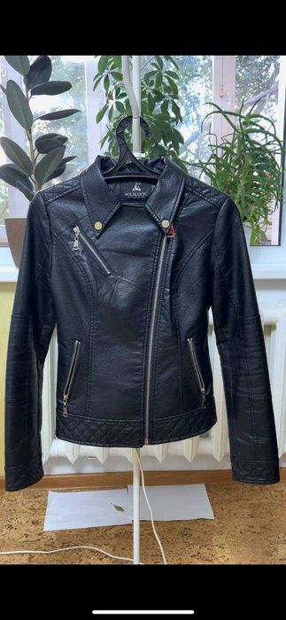 Кожанка косуха кожанная куртка