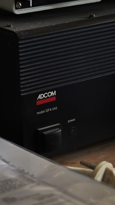 Студийные мониторы N-Monitors T81 + усилитель Adcom GFA-545