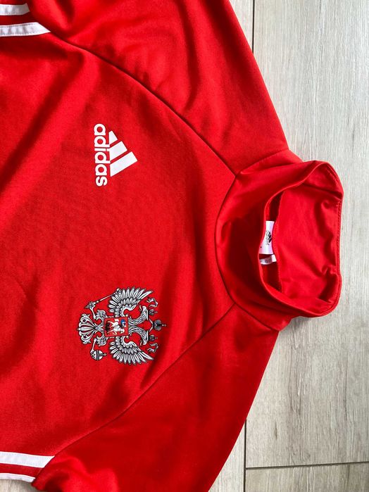 Адидас Русия Adidas Russia футболна тренировъчна блуза фланела  XS