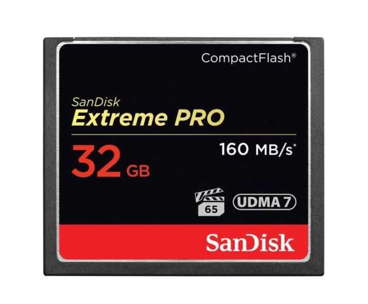 Карта памяти SanDisk Extreme CF 32 Gb