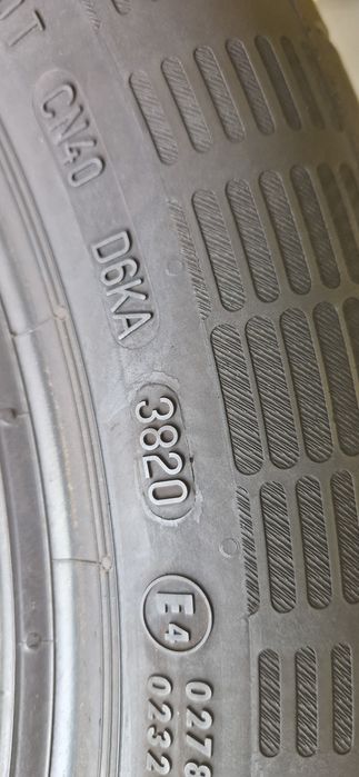 1 Anvelopa Continental 225 50  R17 de vara . Dot 2020