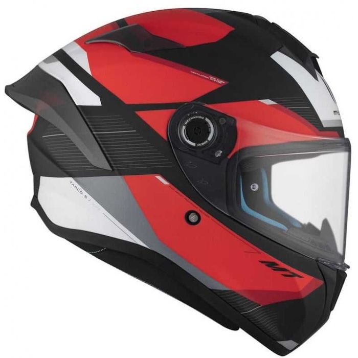 Каска MT Targo s Kay B5 MATT BLACK/RED Размери: XS,S,M,L,XL