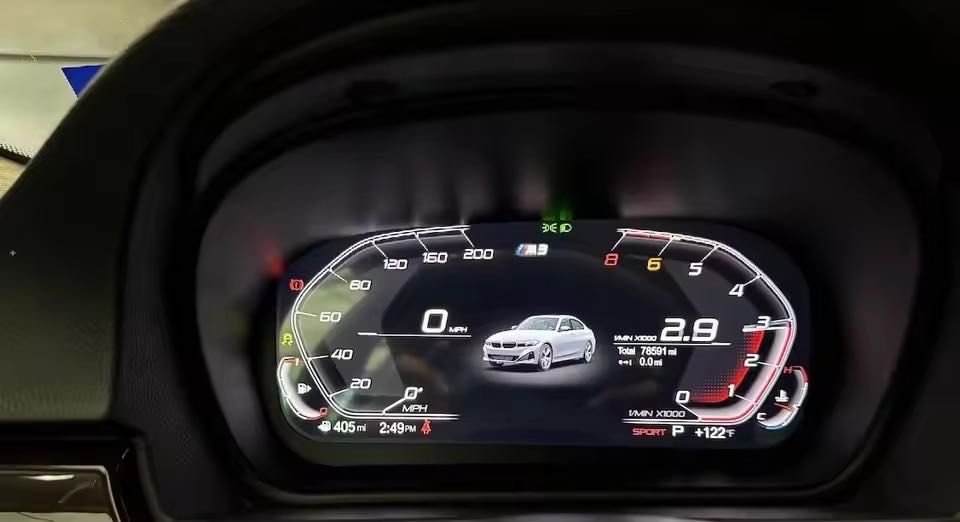 Дигитално табло със CarPlay за БМВ Е90/91/92/93