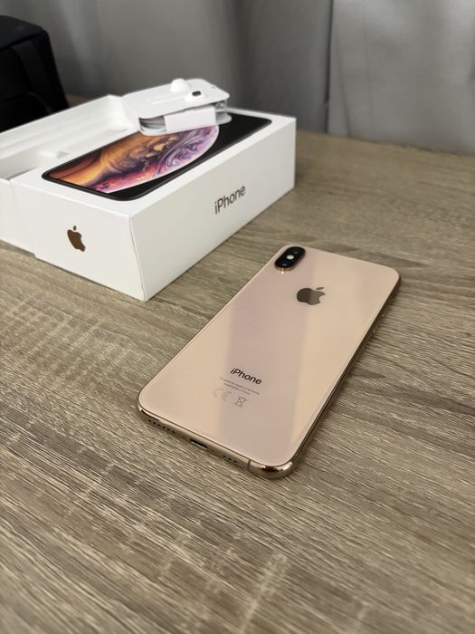 iPhone Xs Gold 64gb - full box