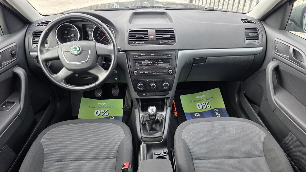 Skoda Yeti an 2010 E5 1.2 benzina. 4 cilindri 105 CP