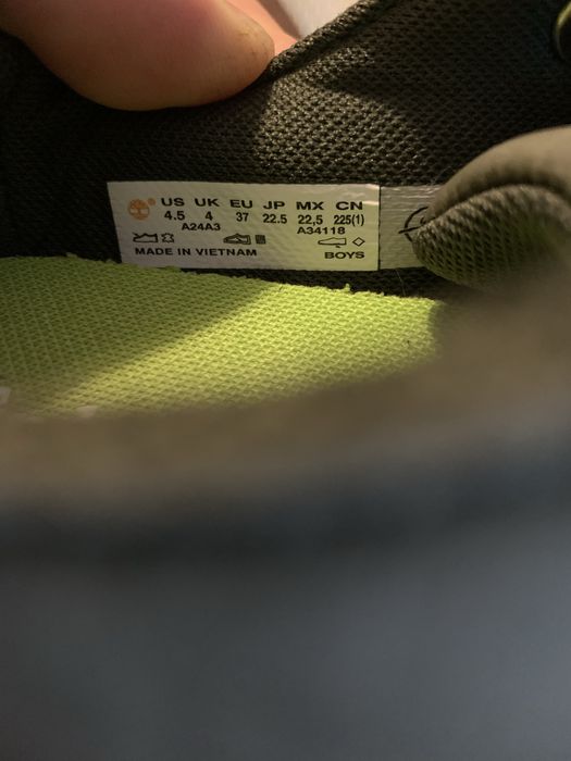 Adidasi Timberland originali, piele naturala 37